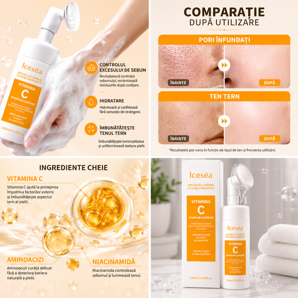 Curățitor Spumant cu Vitamina C